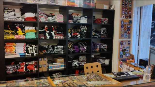 Interior de la tienda Partisano