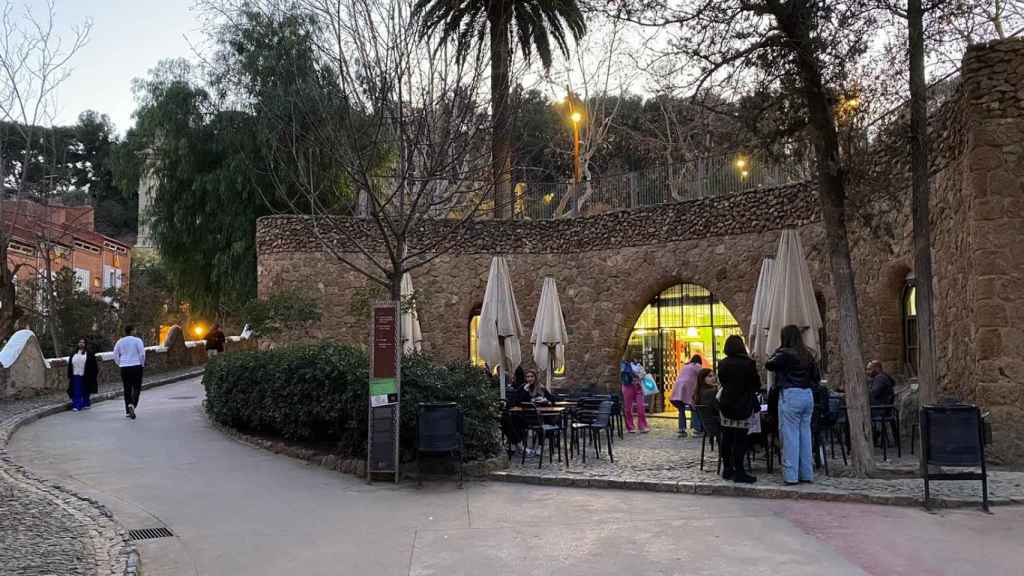 Exterior del bar del Parc Güell