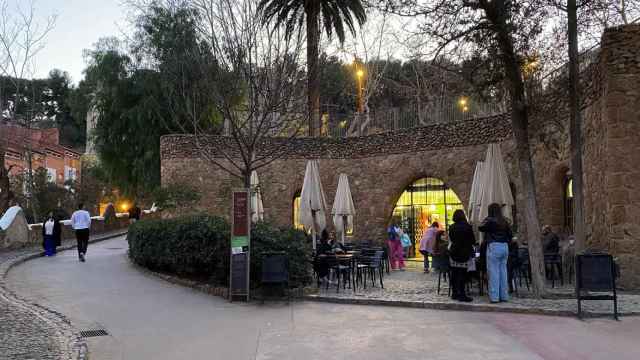 Exterior del bar del Parc Güell