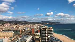 Vista panorámica de Badalona