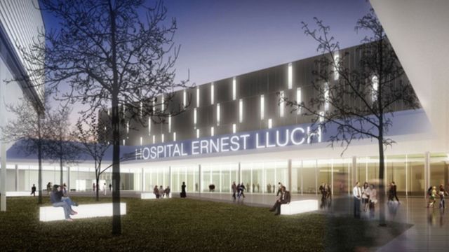 El hospital Ernest Lluch  en una imagen de archivo