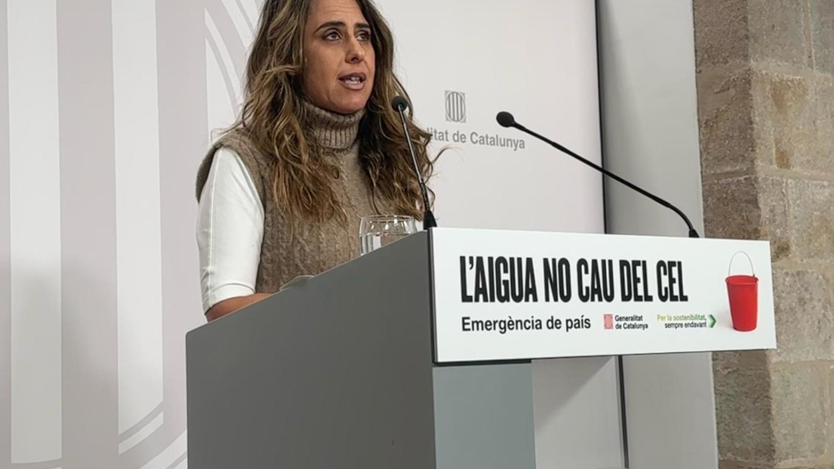 La portavoz del Govern, Patrícia Plaja