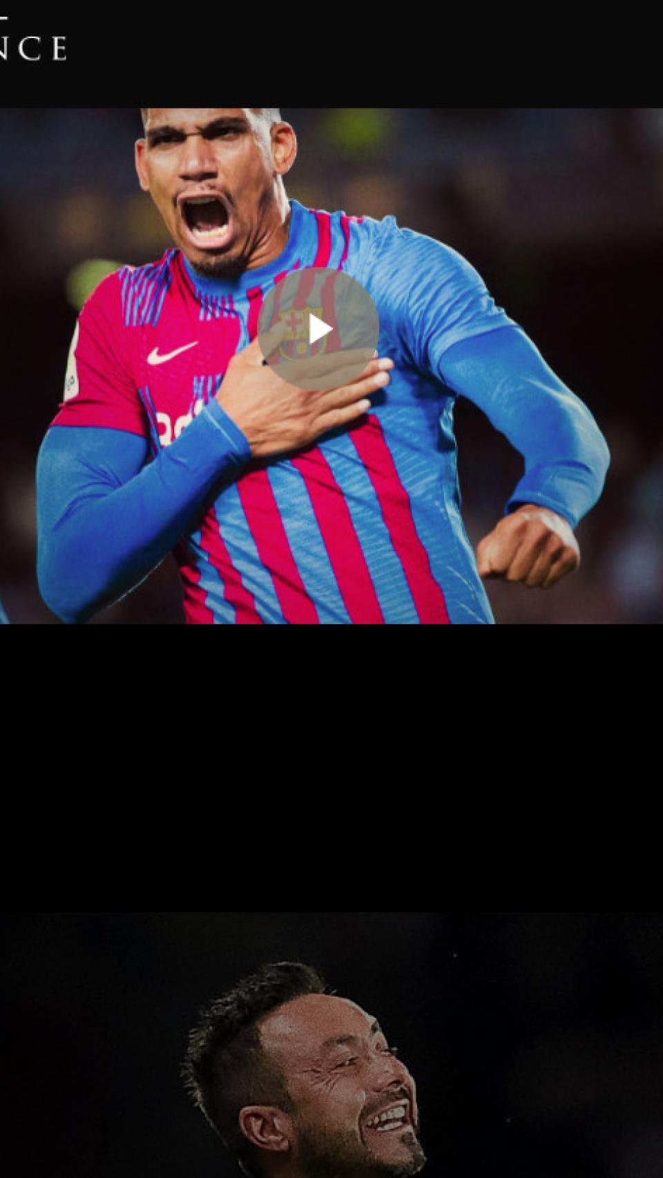 De Zerbi y Ronald Araujo comparten representante