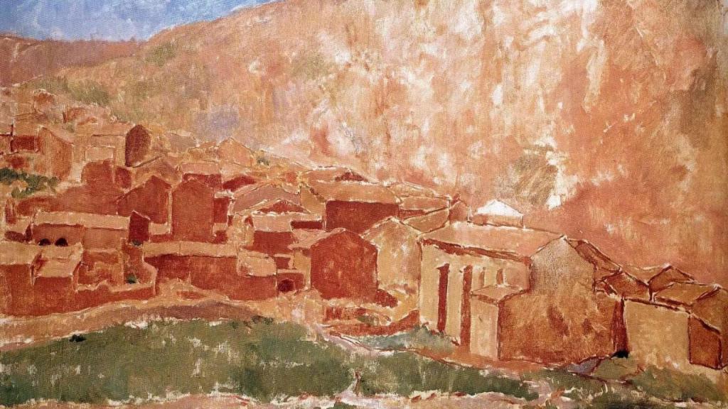 Gósol pintat per Picasso