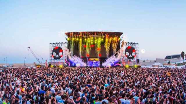 Una edición pasada del Barcelona Beach Festival (BBF)