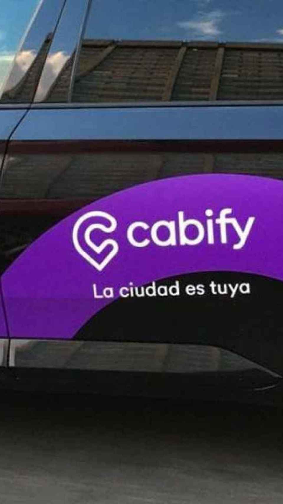 Un cotxe de Cabify en una imatge d’arxiu