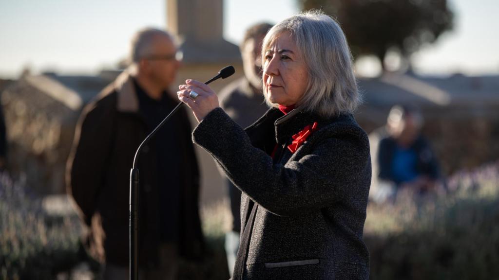 La presidenta de la Asamblea Nacional Catalana (ANC), Dolors Feliu