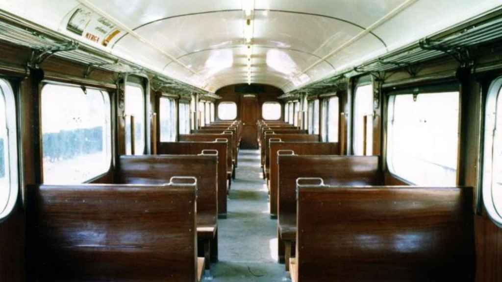 Interior del Tren Granota
