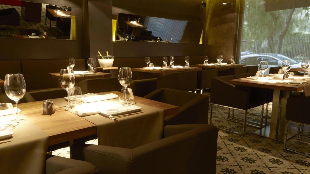 Interior del restaurante Sushi99, donde ocurrieron los hechos