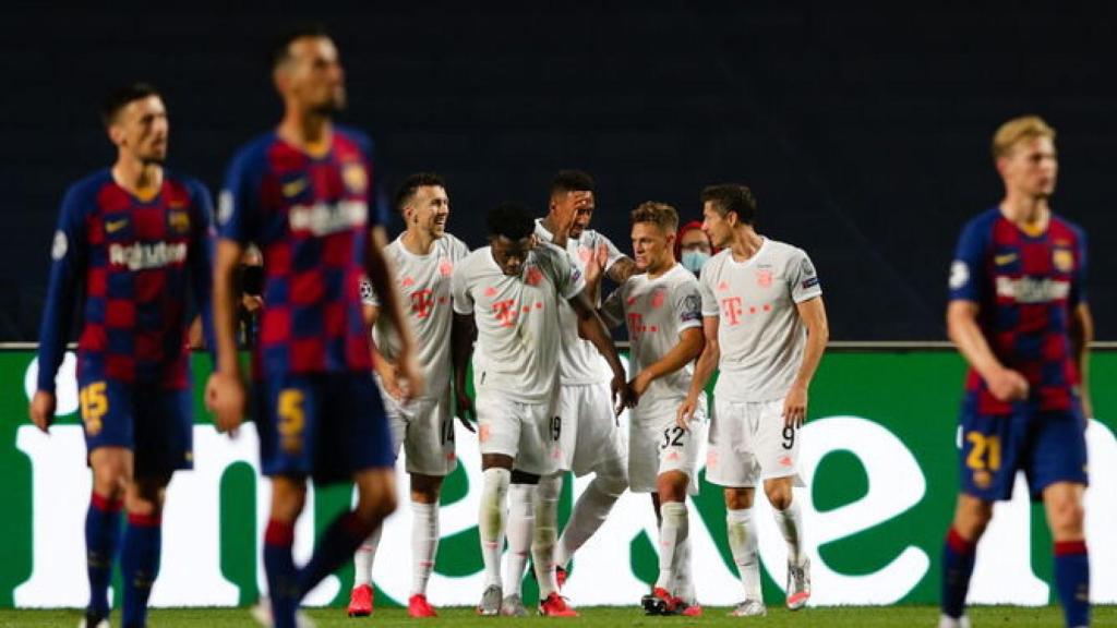 Barça 2 - Bayern 8