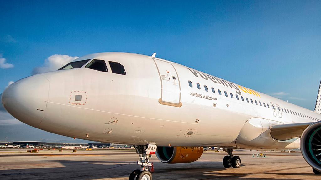 Un avión de Vueling