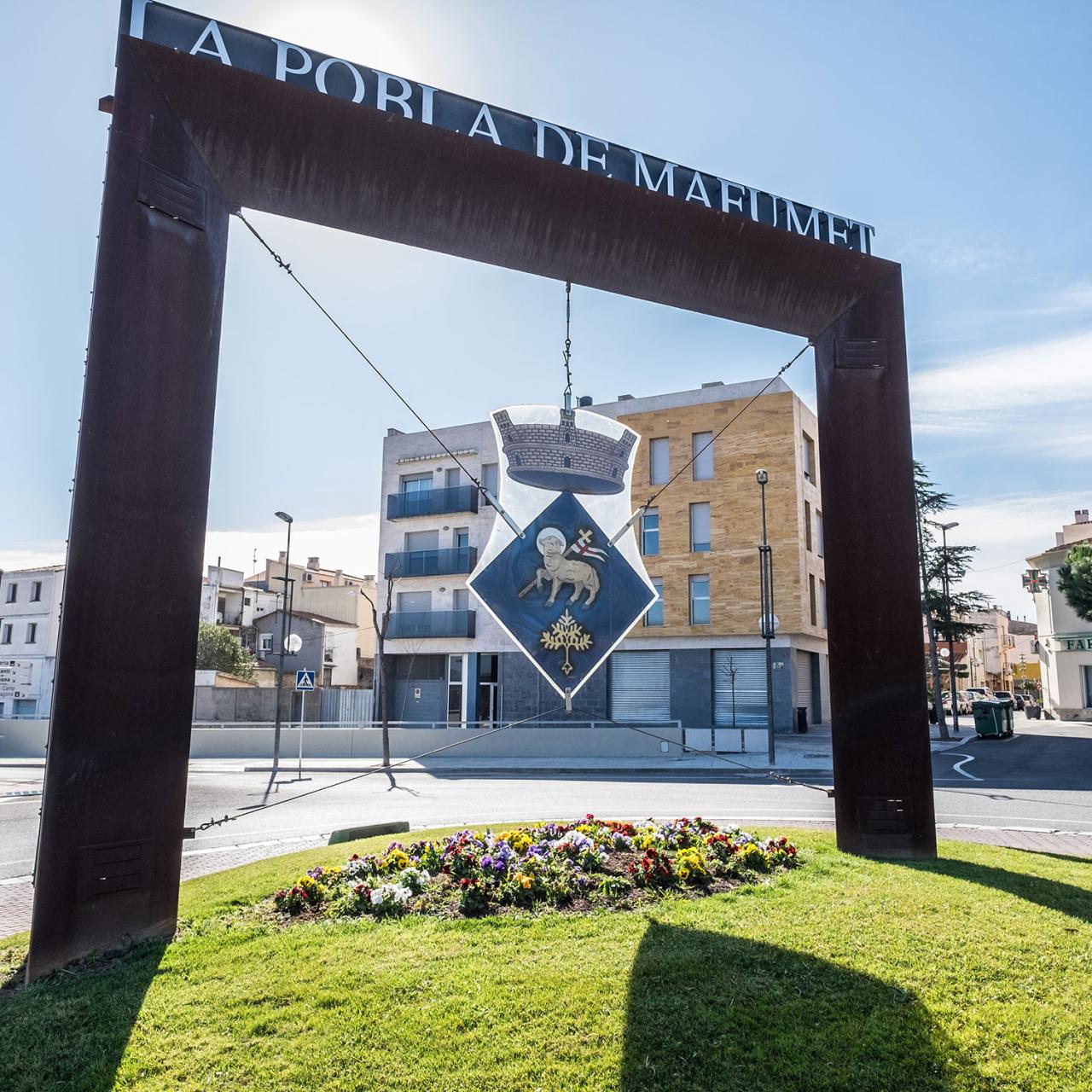Entrada a La Pobla de Mafumet