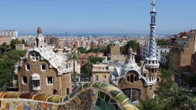 Panorámica de Barcelona desde el Park Güell