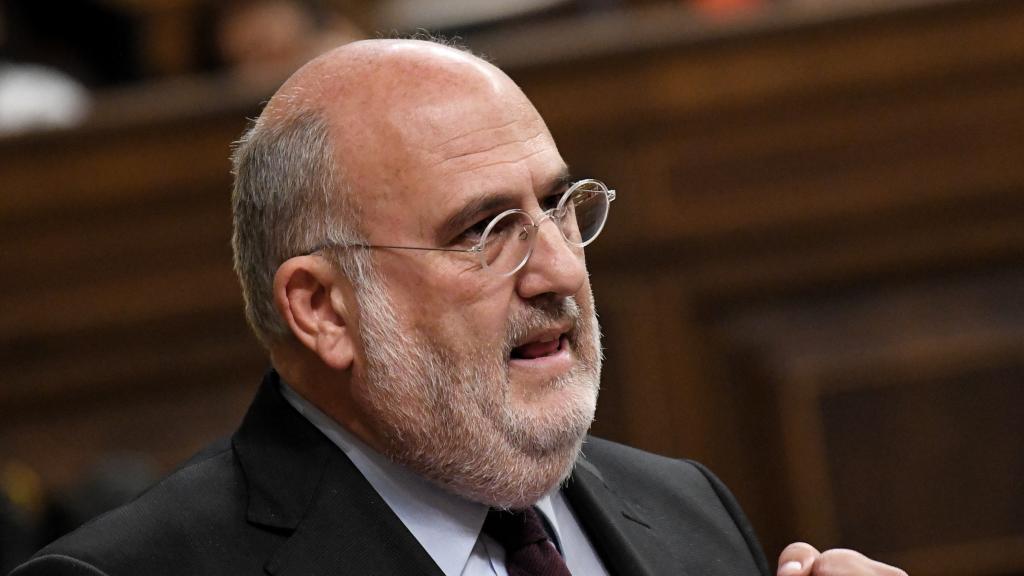 El diputado de Junts Eduard Pujol I Bonell, durante una sesión plenaria en el Congreso de los Diputados