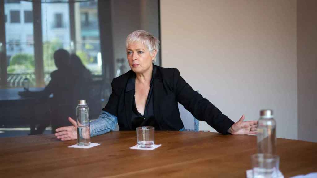 Anna Grau durante una entrevista en 'Metrópoli'