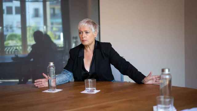 Anna Grau durante una entrevista en 'Metrópoli'