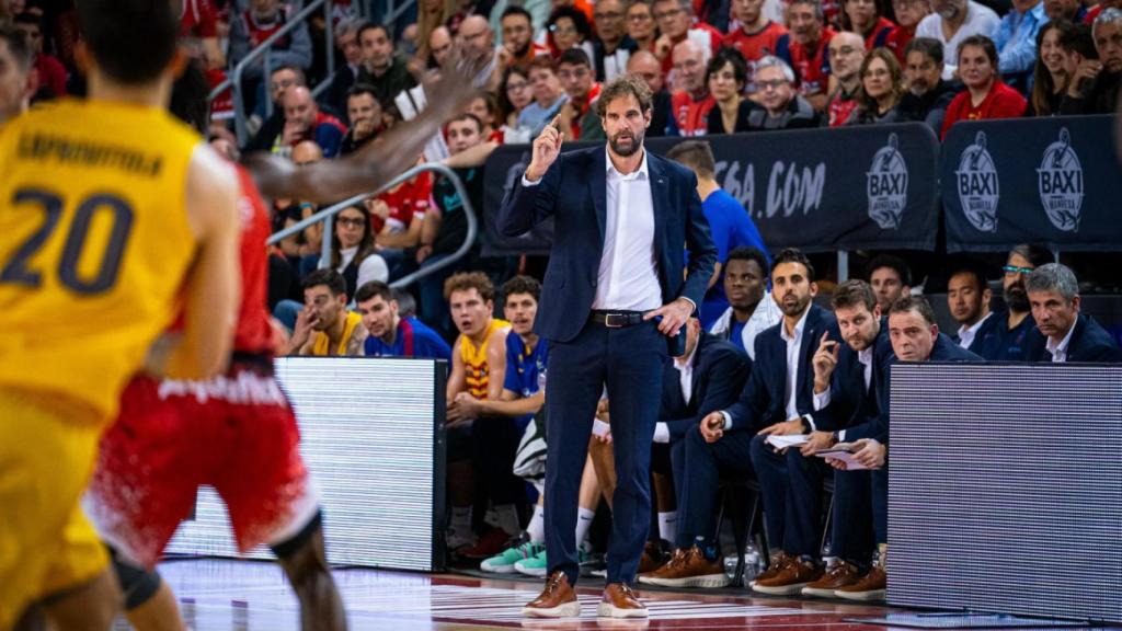 Roger Grimau dirige al Barça contra el BAXI Manresa
