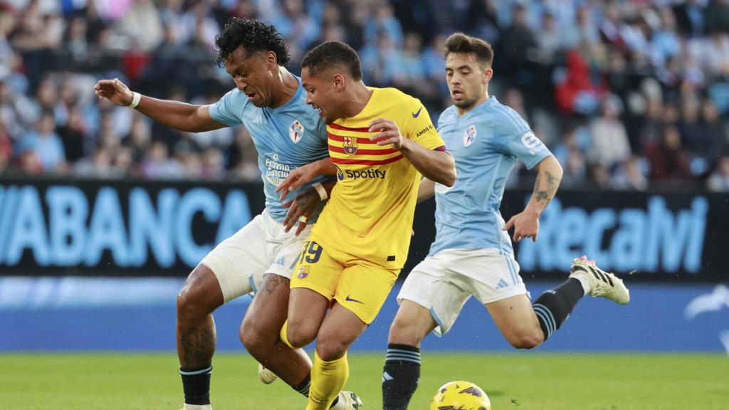 Vitor Roque, contra el Celta