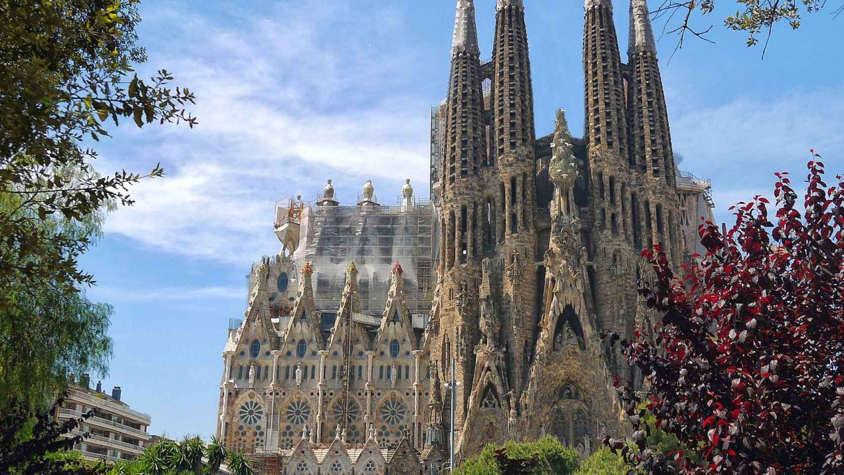 Sagrada Família de Barcelona en una imagen de archivo