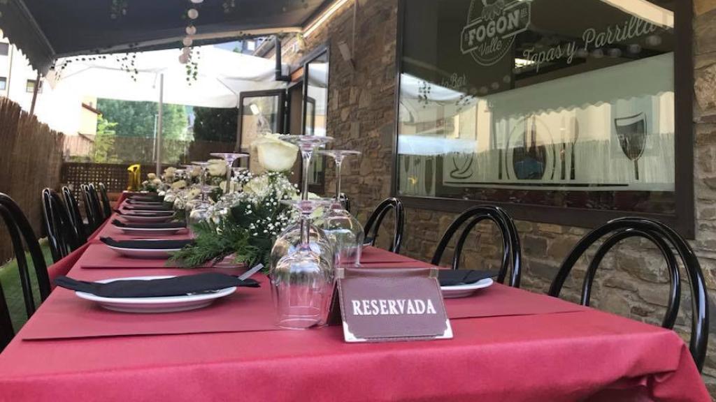 Mesa de un restaurante