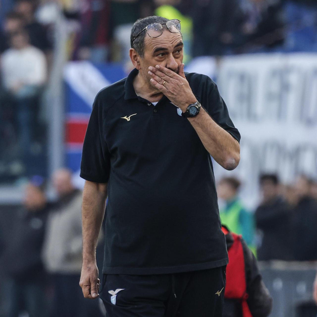 Maurizio Sarri, entrenador de la Serie A italiana
