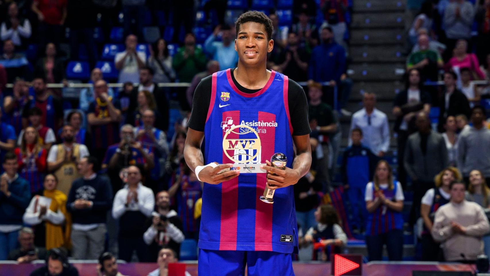 Mohamed Dabone, pívot del Barça, MVP de la Minicopa Endesa