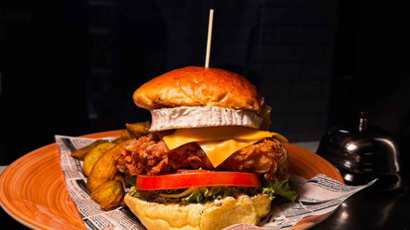 Una hamburguesa de Gastro Burguer de L’Hospitalet