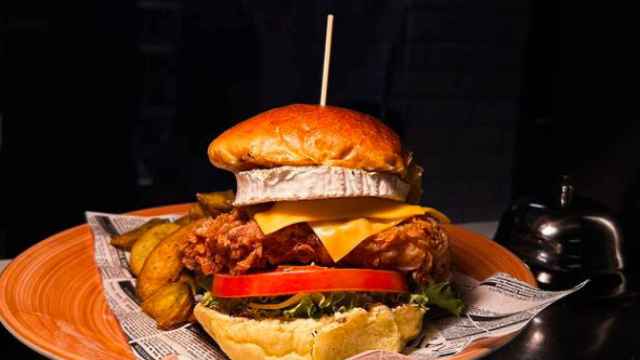 Una hamburguesa de Gastro Burguer de L’Hospitalet