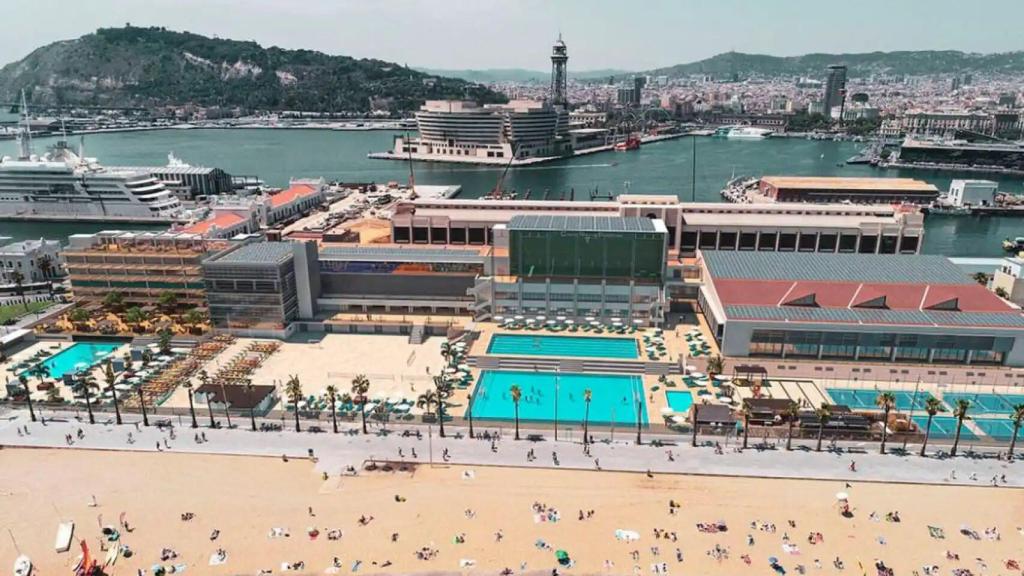 Recreación del Club Natació Barcelona, que Costa Este reformará