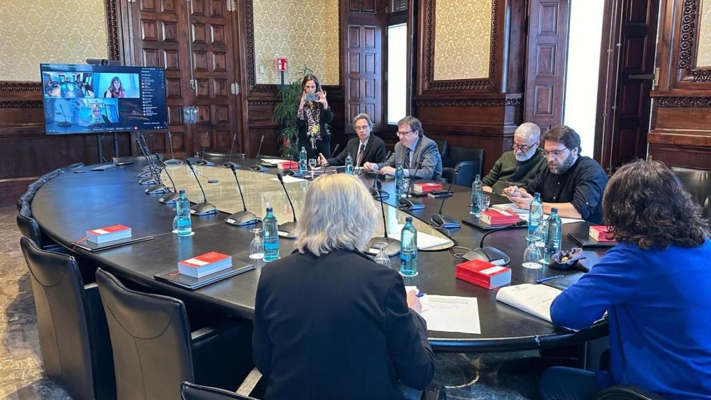 Reunión de la Mesa del Parlament