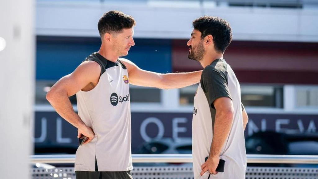 Lewandowski y Gundogan representan el clan germano del Barça