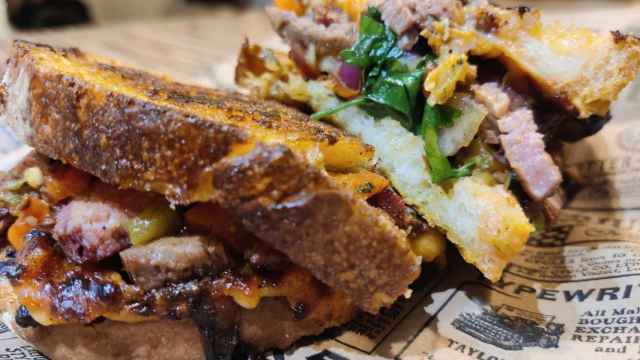 Un bocata del bar Sants es Crema