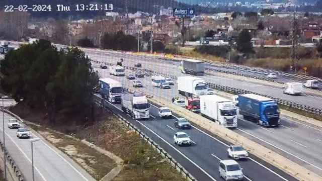 Colas kilométricas en la AP-7