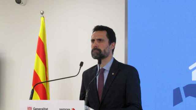 El conseller de Empresa y Trabajo, Roger Torrent