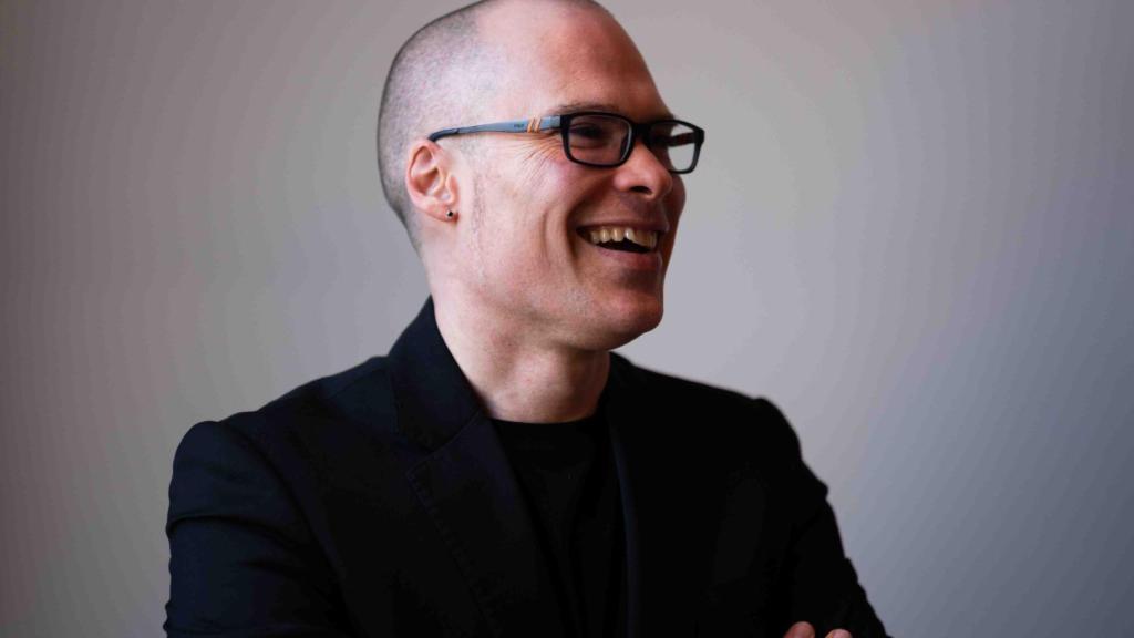 El historiador Nicolás Sesma, en la redacción de 'Letra Global'