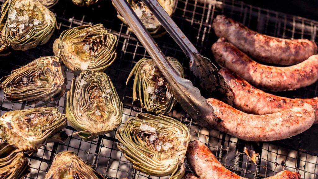 Alcachofas y butifarras