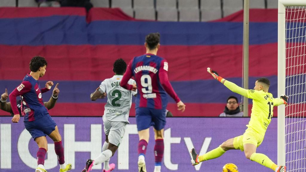 El remate de Joao Félix que supuso el segundo gol contra el Getafe