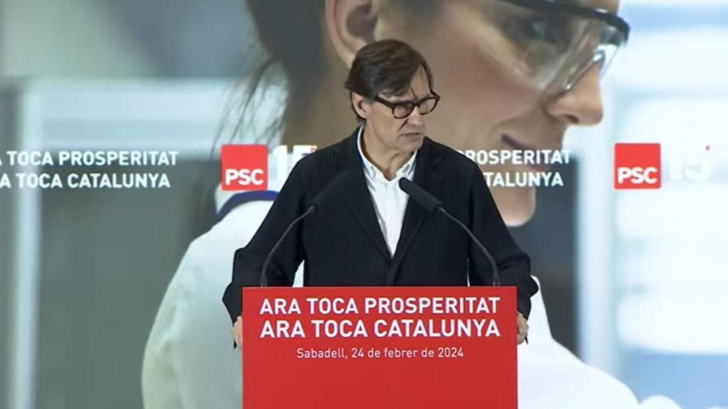 Salvador Illa, líder del PSC