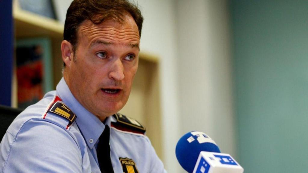 Eduard Sallent, comisario jefe de los Mossos d'Esquadra