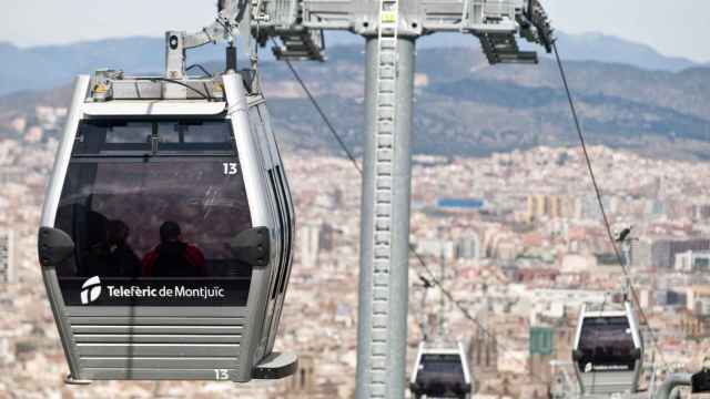 El teleférico de Montjuïc de Barcelona