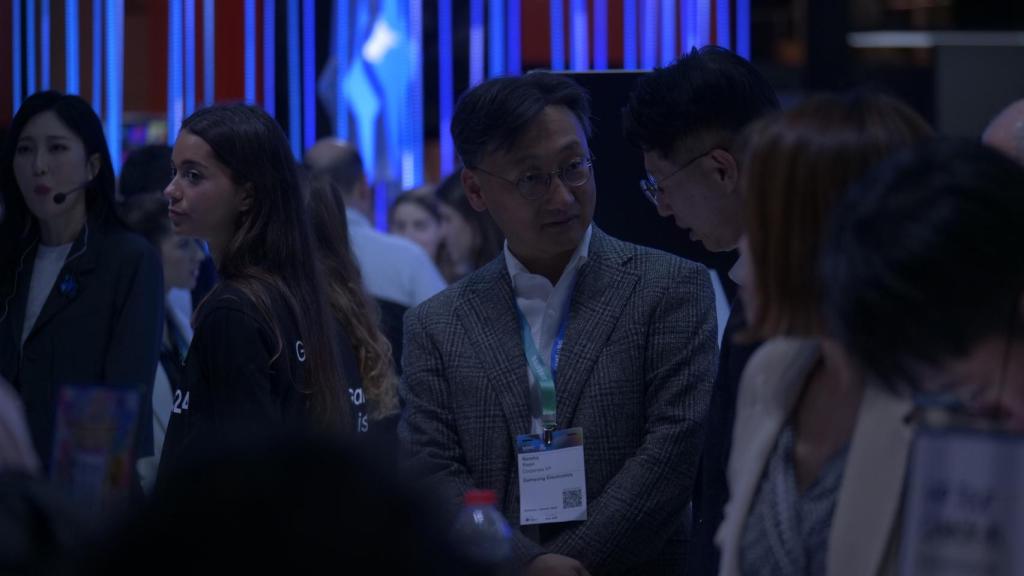 Asistentes en la edición de 2024 del Mobile World Congress de Barcelona (MWC)