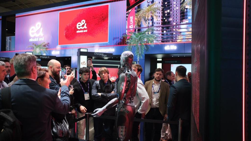 Un robot en el Mobile 2024