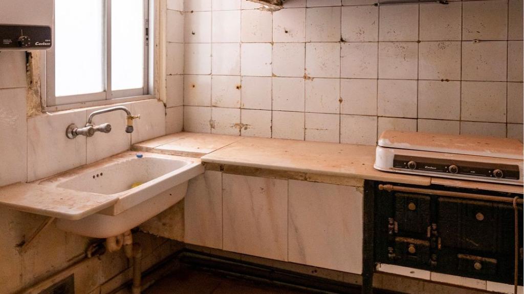 Cocina de un piso del Eixample