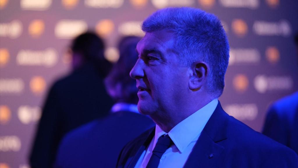 Joan Laporta, en el Mobile