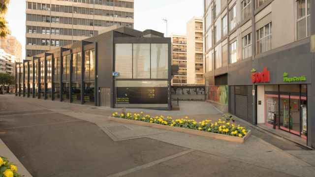 El futuro Sorli Sport en la plaza Cerdà de Barcelona