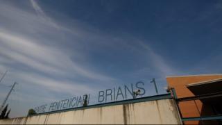 Exterior de la prisión de Brians 1, en Sant Esteve Sesrovires