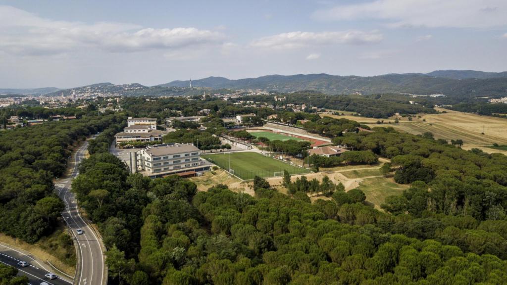 Vista desde arriba del Montessori Palau Girona