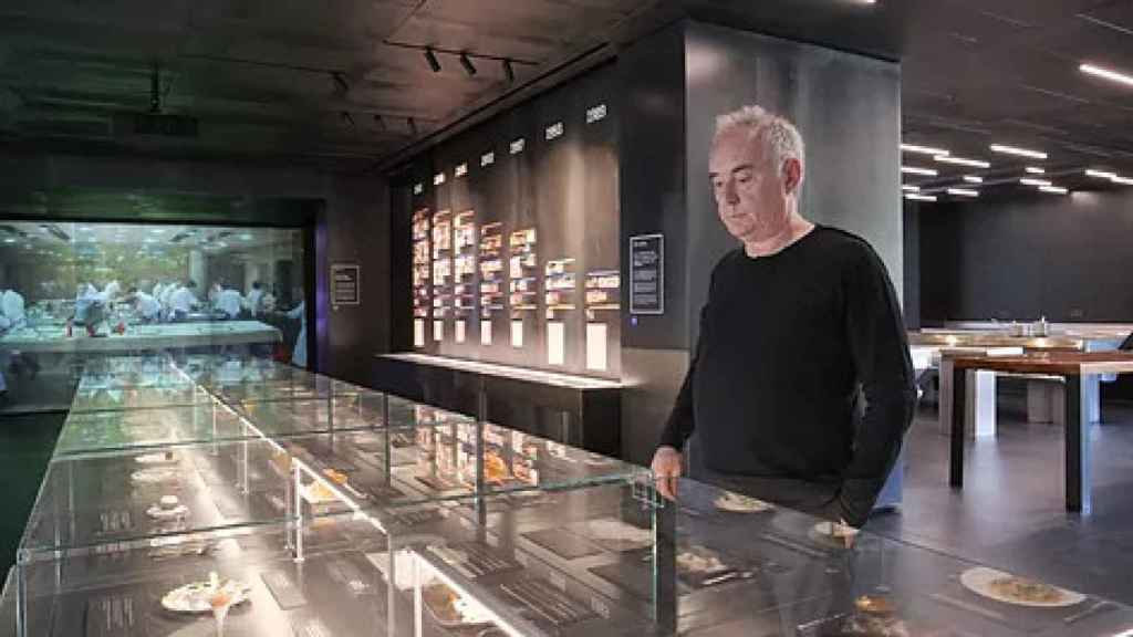 Ferran Adrià, al museu Elbulli 1846