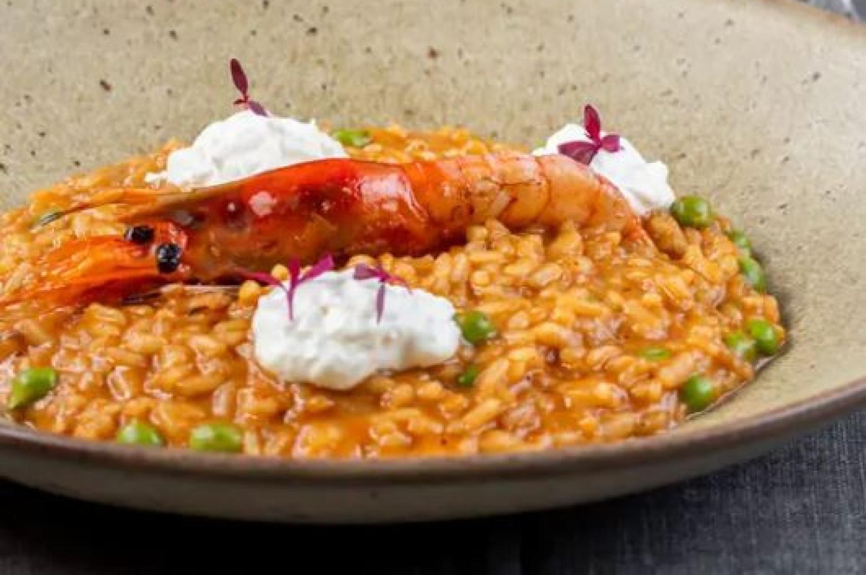 Plato de arroz del Restaurante Gastronòmic 1497