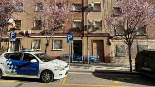 El edificio desalojado del 116 de la calle de Ausiàs Marc